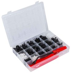 Autókárpitos szett, 420 db, PIROS TECHNIC