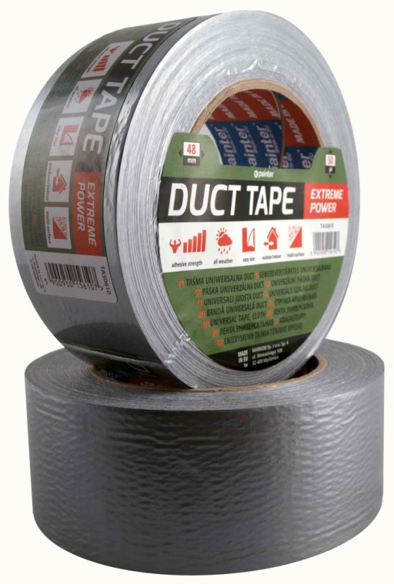 KLEBEBAND grau 48 mm x 50 m (akce)