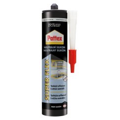 Silicon Pattex Super Flex Neutru, transparent, 280 ml