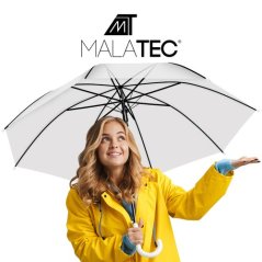 Przezroczysty biały parasol (akce)