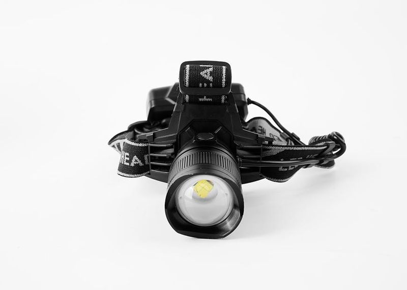 Čelovka Strend Pro Headlight H4019, XHP70 2000 lm, 3x2000 mAh, IP43, USB nabíjení, Zoom
