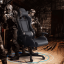 Irodai/gamer fotel, fekete/Army minta, EMRE