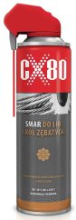 Mazivo na oceľové laná a ozubené kolesá 500ml, Duospray, CX-80