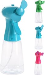 Ventilátor/osviežovač detský ručný 350 ml na batérie mix