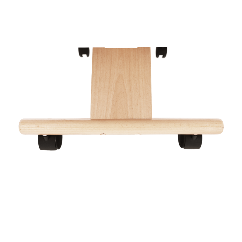 Ergonomska stolica za klečanje, crna/bukva, GROCO