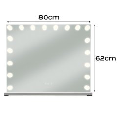 Kozmetické zrkadlo 80x62cm LED Soulima 25808 (akce)