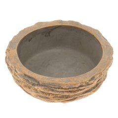 Poklopac za krug od cementa 20,5 cm sivo+zlatni