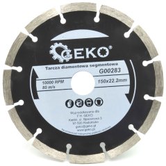 Segmentirani dijamantni disk 150 x 22 x 2,4 mm, segment 10 mm, PROFI, GEKO (akce)