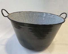 Kotliček za golaž emajliran 60l z ročajem