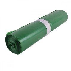 Vreća za otpad 120l ZELENA /70x110cm/LDPE-40mircon /rol 25kom
