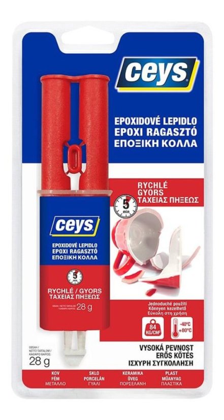 Ceys EPOXICEYS schnellhärtender Kleber, Spritze, 28 g
