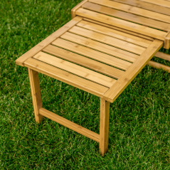 Gartenliege, natur, Bambus, URSEL