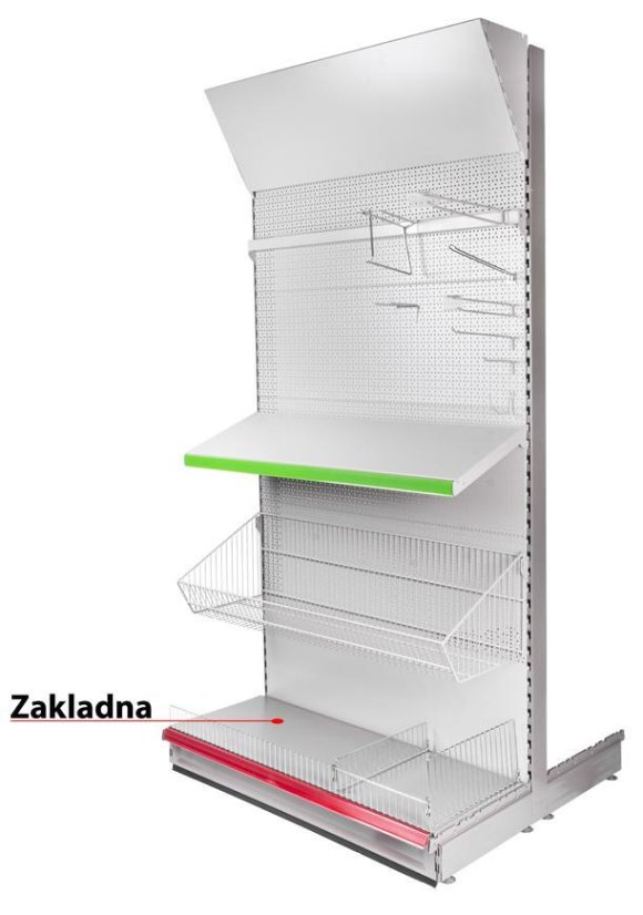 Grundgestelle H08 0950x470x0,8 mm *M*
