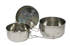 Ešus 3 piese din oțel inoxidabil KLC