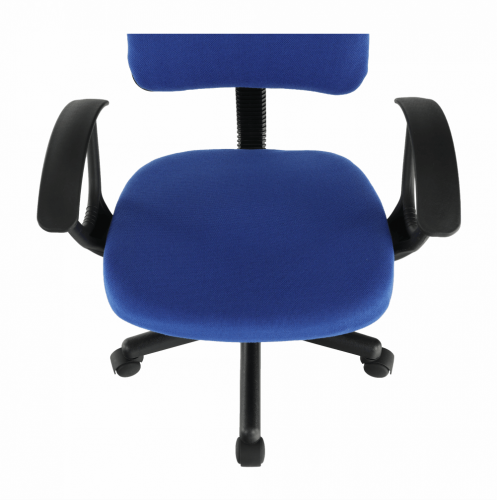 Kancelářská židle, modrá/černá, TAMSON