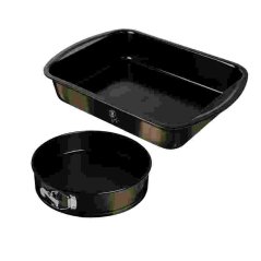 Forma na pečení sada titanovým nepřilnavým povrchem 2 ks Shiny Black Edition Forma na pečení sada titanovým nepřilnavým povrchem 2 ks Shiny Black Edition