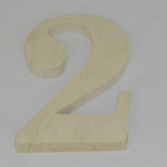 Hausnummer aus Holz ca.2 18cm