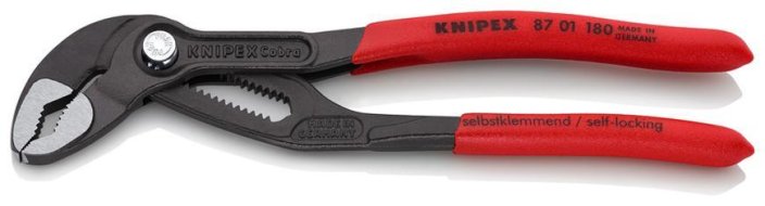 Kliješta KNIPEX 87 01 180, 180 mm, 1 1/2&quot;, Cobra