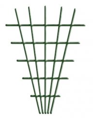 Rácsos Kert MEV5 145x5x75 cm, 4 / 4,7 mm, virágtartó, zöld, kertészkedés