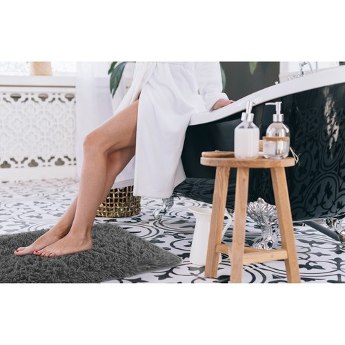 Kupaonski tepih - set - sivi Ruhhy 24353