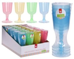 Kozarci za vino PP 160ml 4 kosi (akce)