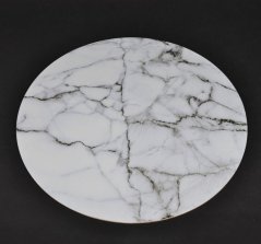 Tischset 38 cm, Marmorimitat