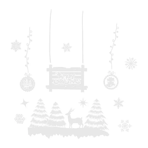 Weihnachtsfensteraufkleber Ruhhy 22253