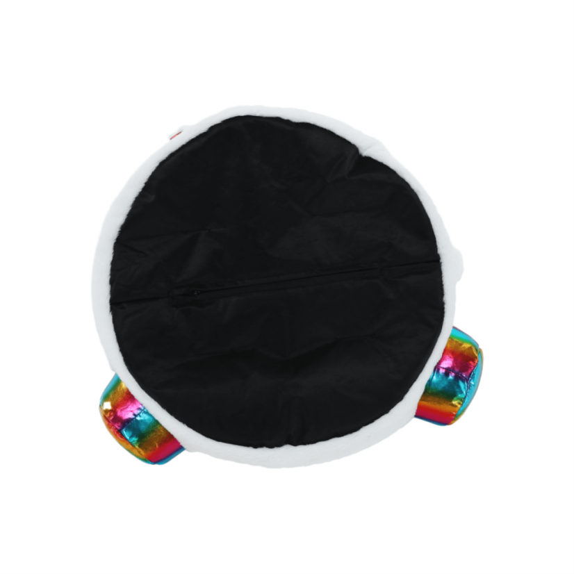 Einhorn-Sitzsack, weiß/rosa/Farbmix, BUFEL