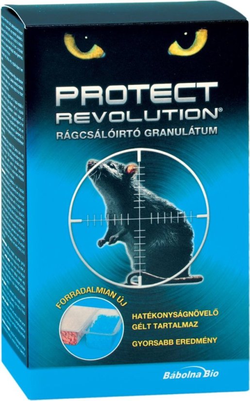 Granulat PROTECT Revolution, für Ratten, 2x75 g Schalen + 2x50 g Gel (150 + 100 g)