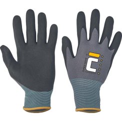 Fh® rokavice NYROCA MAXIM 10 / XL, kombinirane, najlon / lycra / nitril