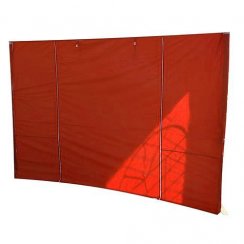 Ścianka FESTIVAL 30, czerwona, do namiotu, odporna na promieniowanie UV