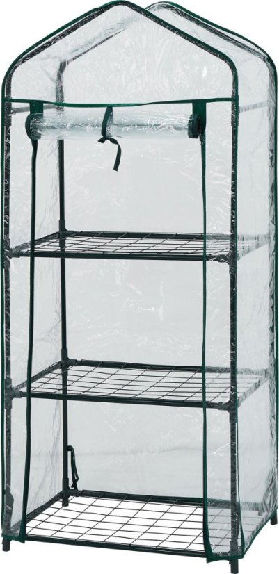 Strend Pro Greenhouse Gewächshaus, Folie, 598x390x1260 mm, Folie