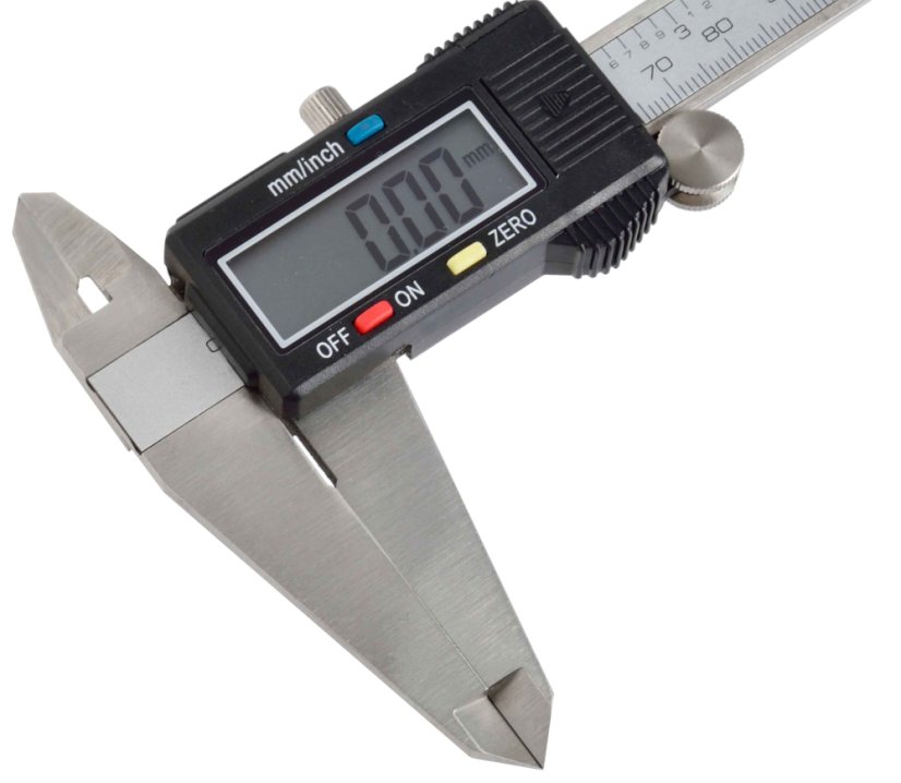 Messschieber digital 300/0,01 mm mit Schraube, GEKO