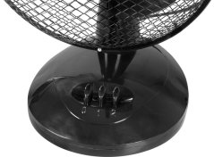 Wentylator stołowy Strend Pro, czarny, 34 cm, 25 W