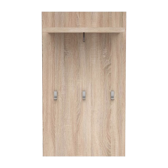 Vešiaková stena, dub sonoma, NORTY TYP 25