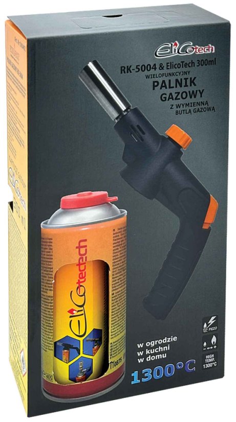 Set: lampa za lemljenje + 300ml plin, Elico