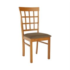 Stuhl, Kirsche/Beigebraun, GRID NEW