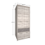 Kleiderschrank 4D1S, Nairobi Kastanie/Onyx, JESI NEU