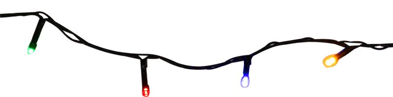 MagicHome Weihnachts-Ceibo-Kette, 192 LEDs mehrfarbig, 8 Funktionen, Timer, 3xAA, außen, Beleuchtung, L-14,30 m