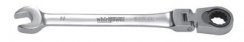 Klucz Whirlpower® 1244-13 10 mm, oczko płaskie, grzechotka, FlexiGear, Cr-V, T72