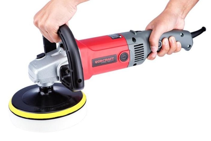 Leštička Worcraft CP12-180, 180 mm, na auto, 1200W