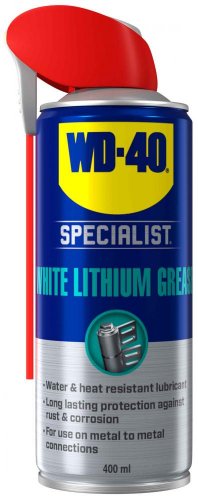 Sprühschmiermittel und Konservierungsmittel WD-40, 400 ml, Specialist-White Lithiumvaseline