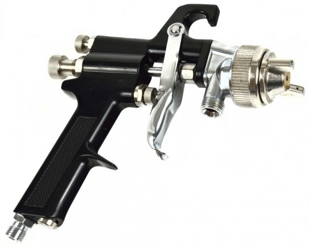 Agregat malarski (pistolet natryskowy z dyszą 2,0 mm i pojemnikiem 8 l), GEKO