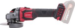Worcraft CAG-S20LiBEN-125 csiszológép-készlet, 125 mm, sarokcsiszoló, fordulatszám-szabályozással, 20 V-os lítium-ion, szénkefe nélküli, 1 db 4,0 Ah-s akkumulátor, 1 db 2,0 A-es töltő