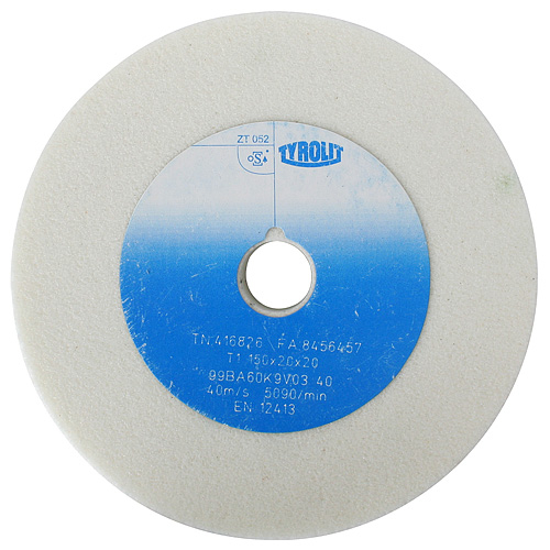 Disk Tyrolit 416826, 150x20x20 mm, 99BA60K9V40 (zrnatost 60), abraziv
