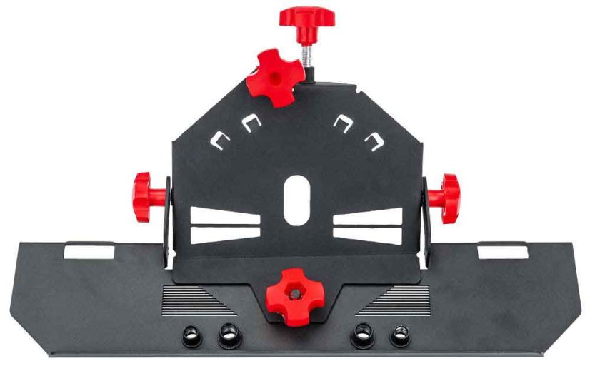 Priprava za kotni brusilnik 115 in 125 mm za rezanje materialov pod kotom 45°, POWERMAT