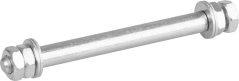 Osca Axle 140/12 mm, pentru roabă (ofertă specială)