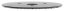 Rašpica za kutnu brusilicu ravna 125 x 3 x 22,2 mm niski zub, TARPOL, T-16