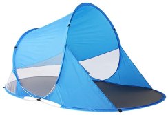 Strend Pro sátor, összecsukható, strand, kék, 190x120x90 cm