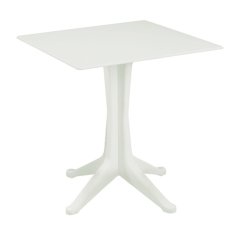 Stol PONENTE bijeli 70x70cm